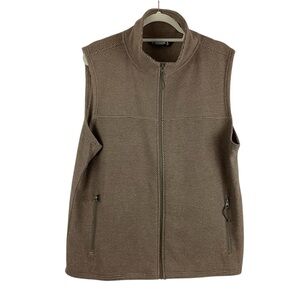 Mountain Khakis Men’s Tan Apex Pop Top Vest Size Large